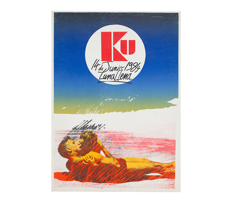 Ku Club Ibiza Club Poster 1984