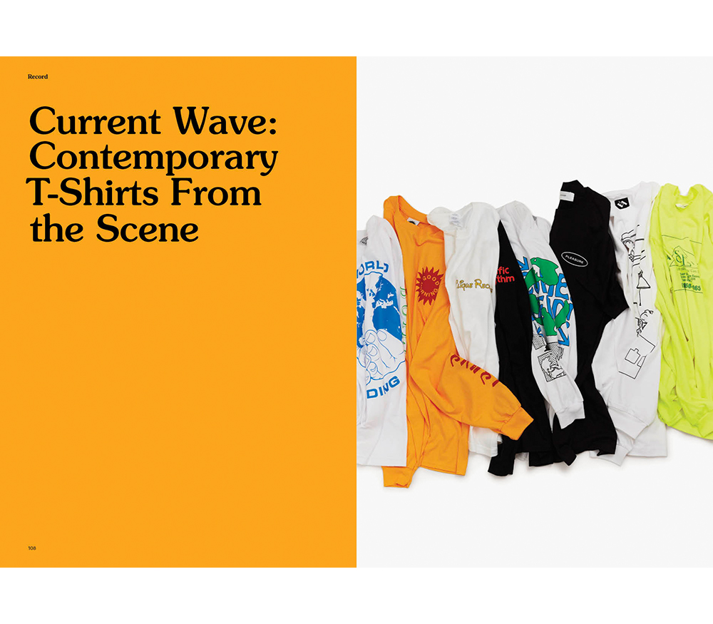 Record Culture Magazine Article featuring Contemporary T-Shirts from the Wild Life Archive